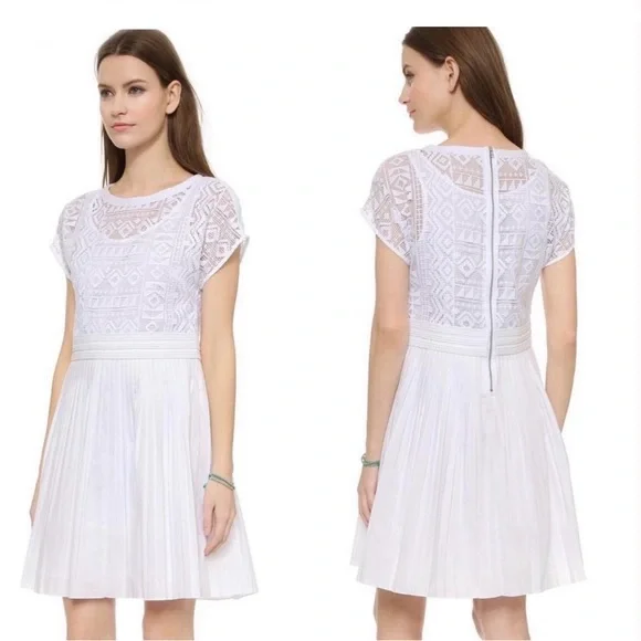 Madewell | Dresses | Madewell Geo Lace Dress | Poshmark